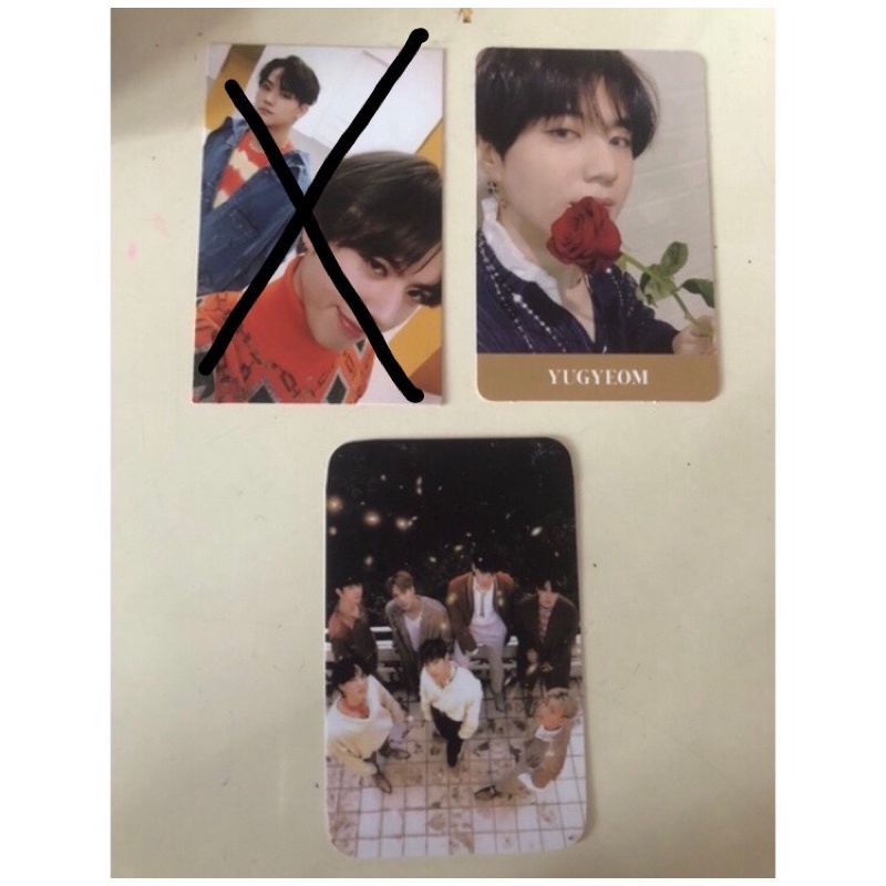 PHOTOCARD PC JUS2, YUGYEOM DYE, benefit present me&you