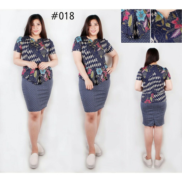 Unik Dress Batik 005 Jumbo Limited