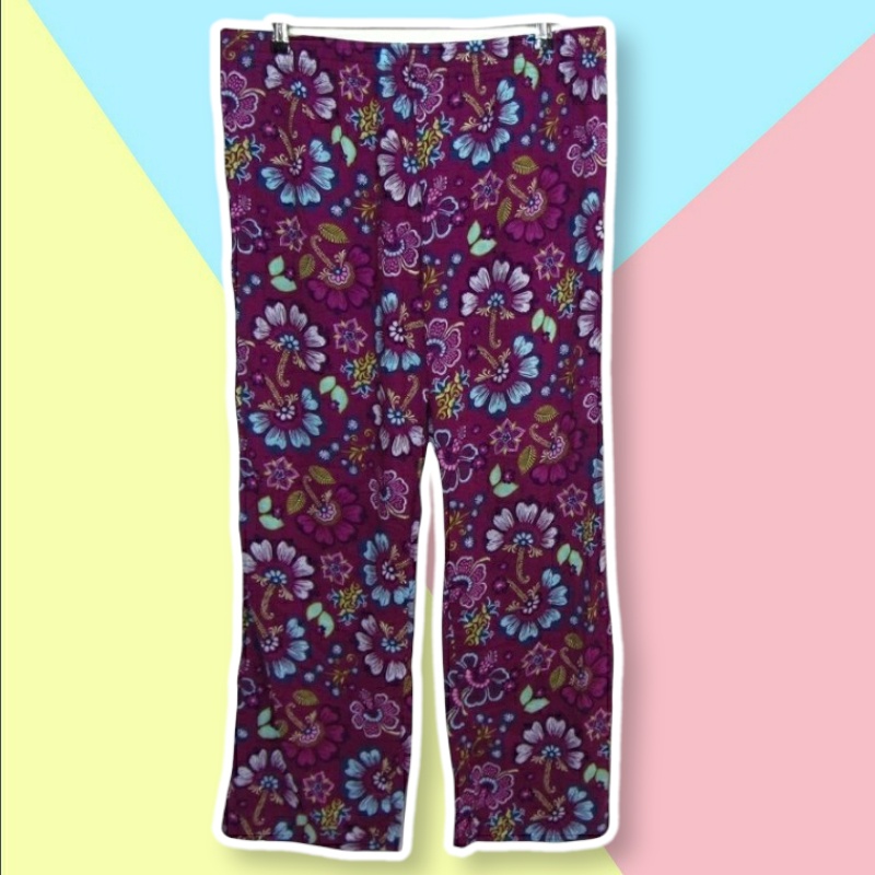 RUMAHBIGSIZE RBM-6276 CELANA PANJANG SANTAI RUMAH KATUN WANITA BRANDED MURAH JORDACHE BIGSIZE JUMBO 