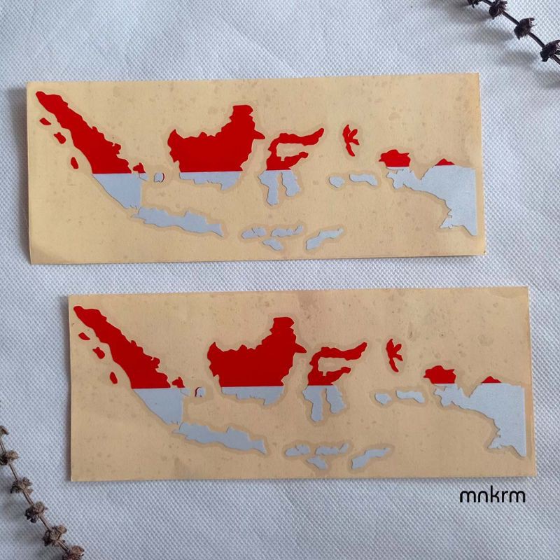 

Stiker Cutting Peta Indonesia