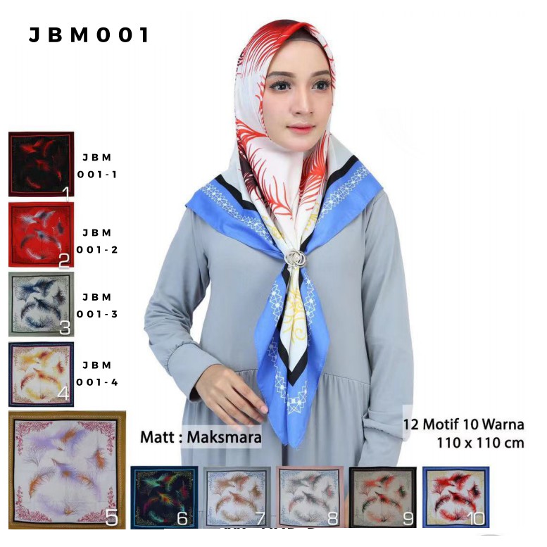 Jilbab Segitiga Mei Chen / Hijab Variasi Warna / Kode JBM001