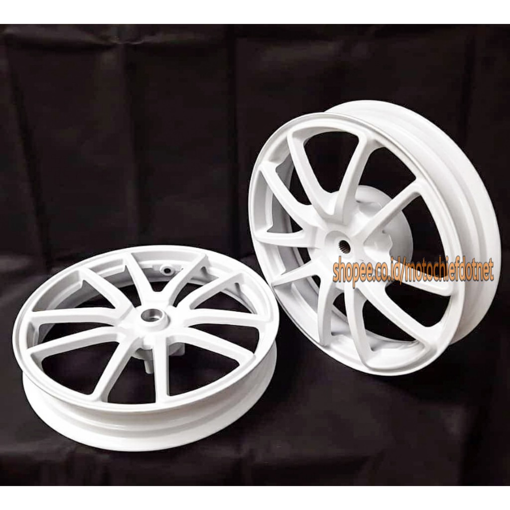 Velg Racing Tapak  Lebar Chemco Evo Vario 125 / 150 Putih