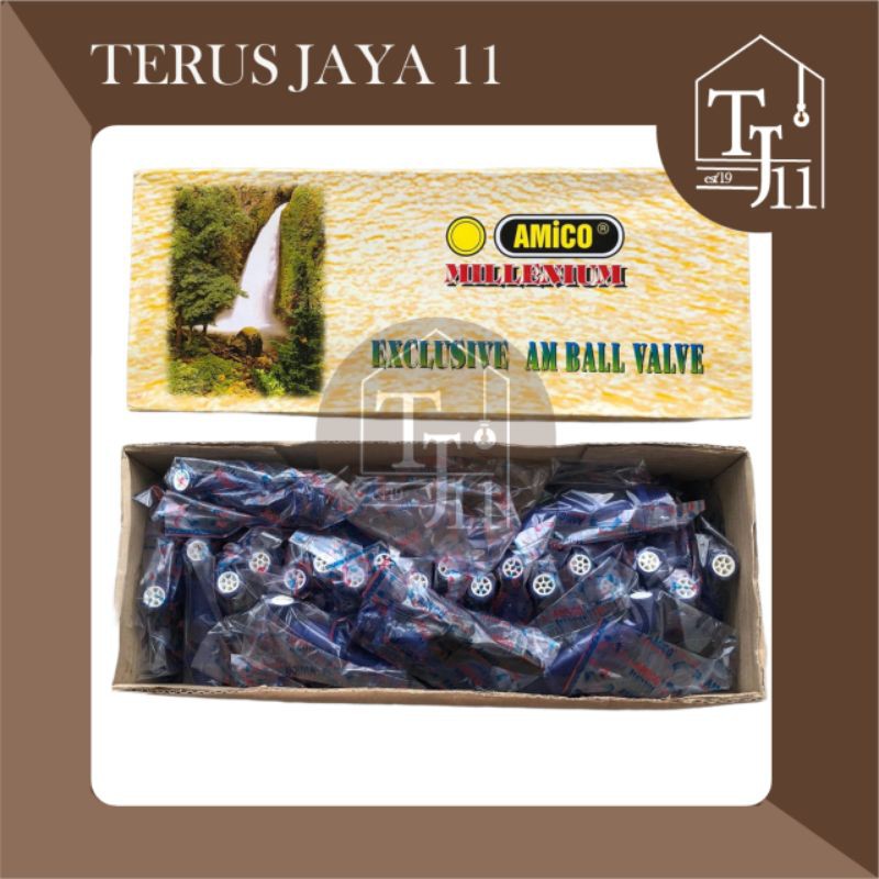 Kran Air/Kran Taman/Kran Kebun/ Kran Kamar Mandi merk AMICO ukuran 3/4Inch - Harga per Biji