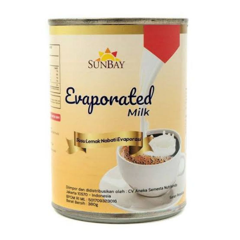 

Sunbay Evaporated Milk / Susu Evaporasi