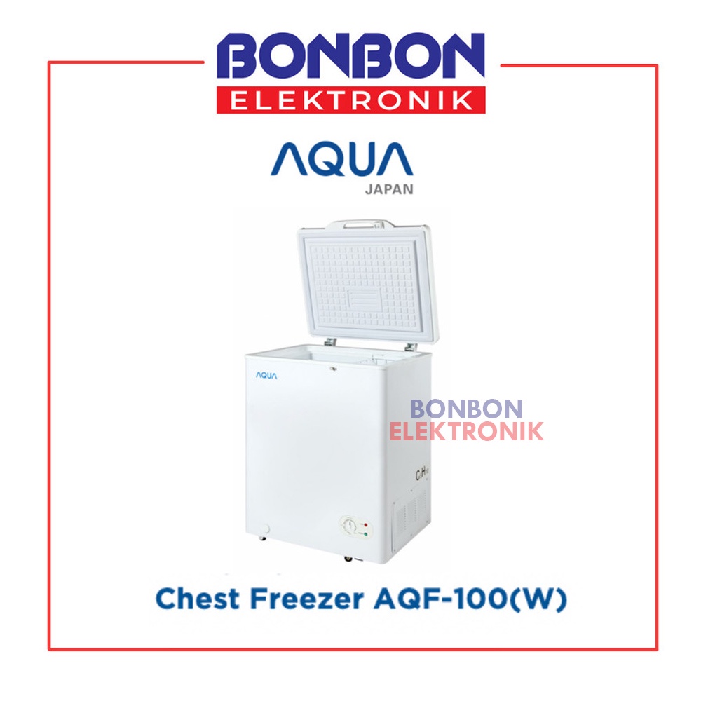 AQUA Chest Freezer 100L AQF-100W / AQF 100 W