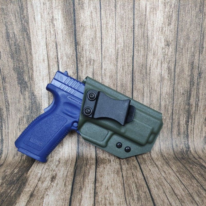 iwb holster hs 9 kydex hijau holster dalam