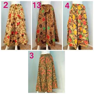 Stelan Blouse Etnik dan Celana Kulot Batik celana rok Stelan Blouse Etnik dan Celana Kulot Batik celana rok