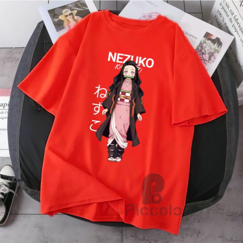 baju kaos anak anak Kitana Kimetsu No Yaiba / Baju Kaos Demon Slayer Nezuko Zenitsu t shirt