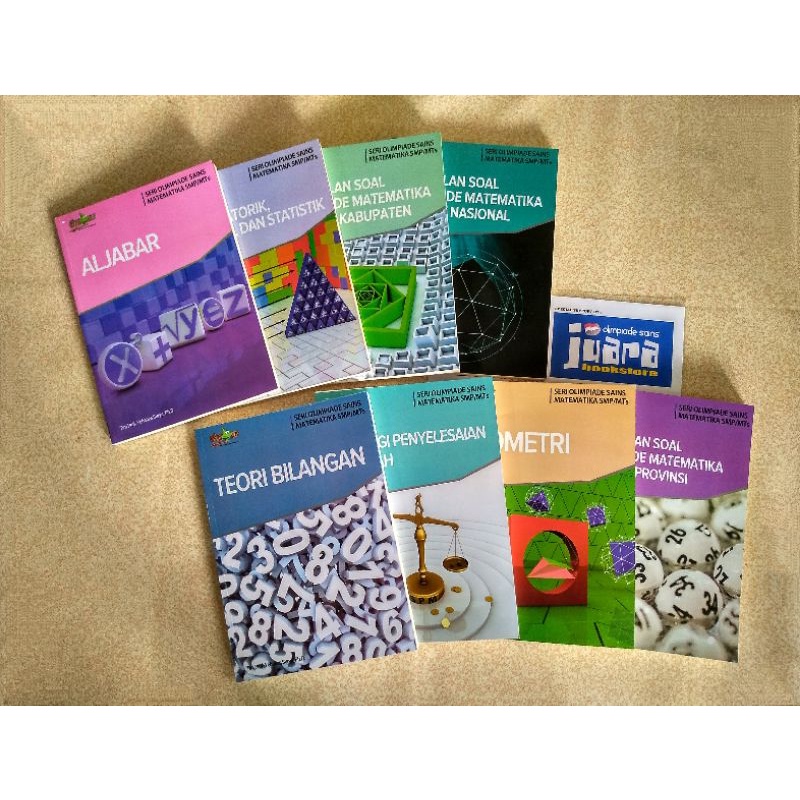 Buku Olimpiade Sains Matematika SMP/MTs KANDEL dari Tim Prof. Yohanes Surya, Ph. D