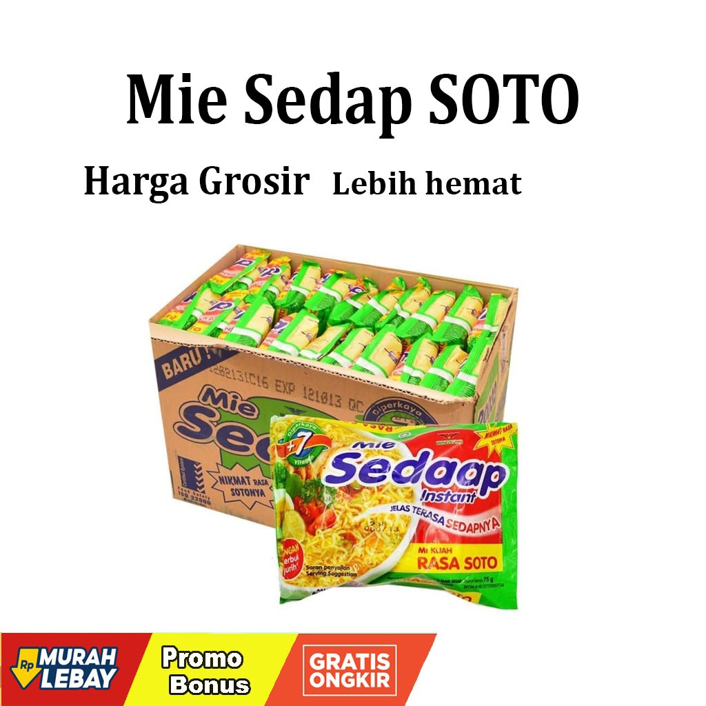 

MIE SEDAP SOTO.MIE SEDAP KUAH SOTO MIE