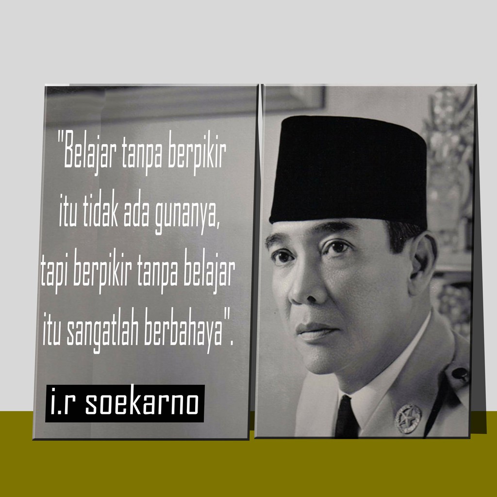 Jual Hiasan Dinding Ir Soekarno Sepaket Wall Dekor Hiasan Dinding Poster Kayu Shopee Indonesia 2908