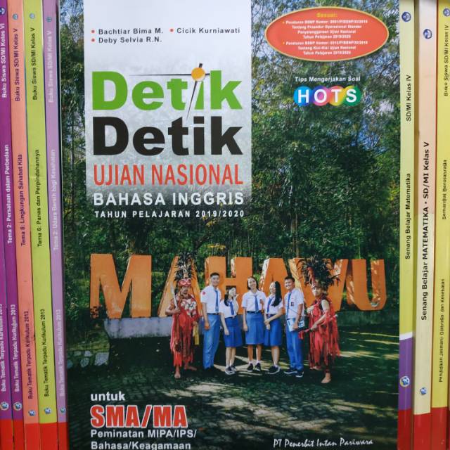 Detik Detik Un Bahasa Inggris Sma 2020 Plus Kunci Jawaban Intan Pariwara Shopee Indonesia