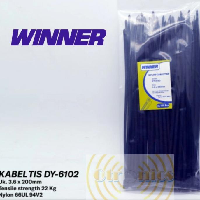 

Winner Kabel Ties Cable Tis 3.6mm x 200mm otron1c5 Diminati Banget