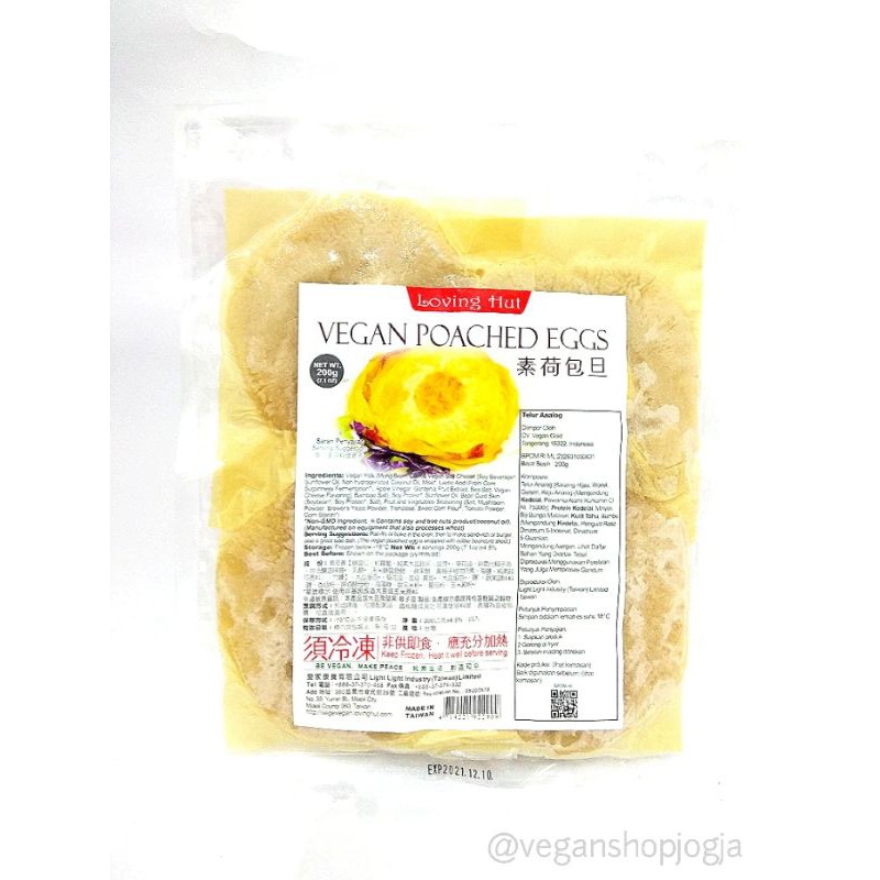 

Pengganti Telur untuk vegan/vegetarian (Telur ceplok vegan)