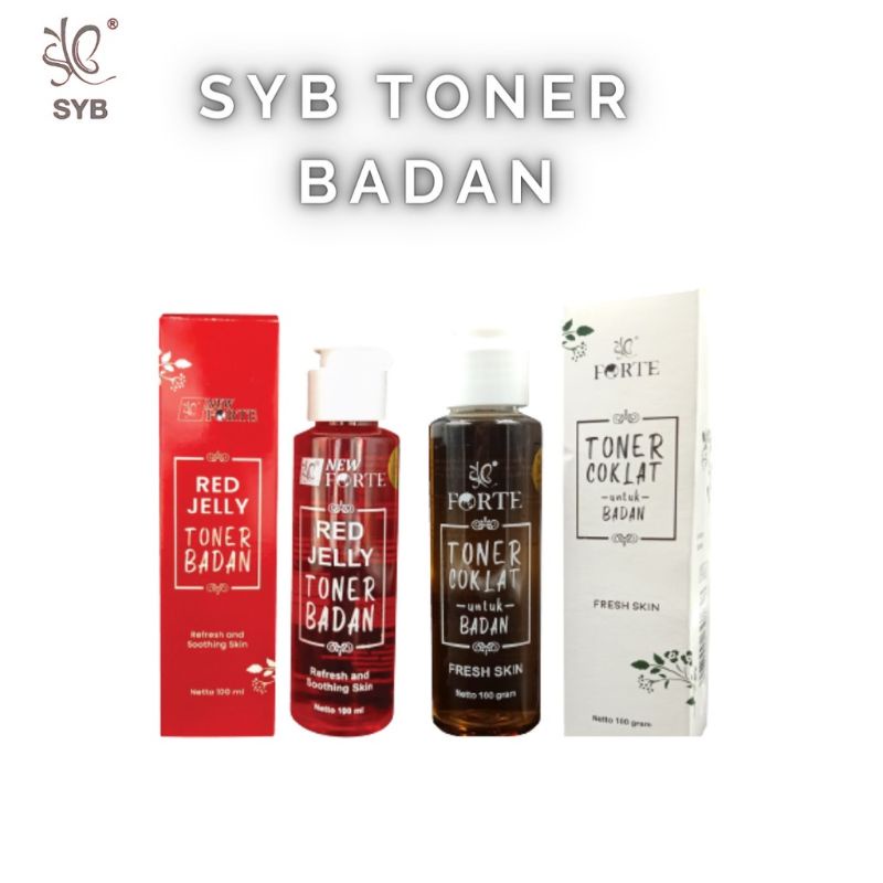 SYB toner badan red jelly|