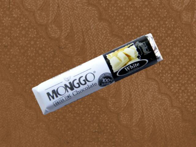 

Coklat MONGGO 40gr WHITE CHOCOLATE