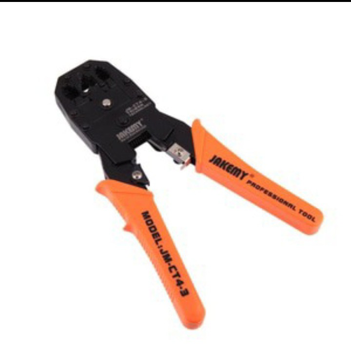 Jakemy Crimper Plier Tang Lan Network Cable Rj45 / Rj-11- Jm-ct4-3
