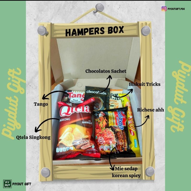 

Hampers box isi kue 1