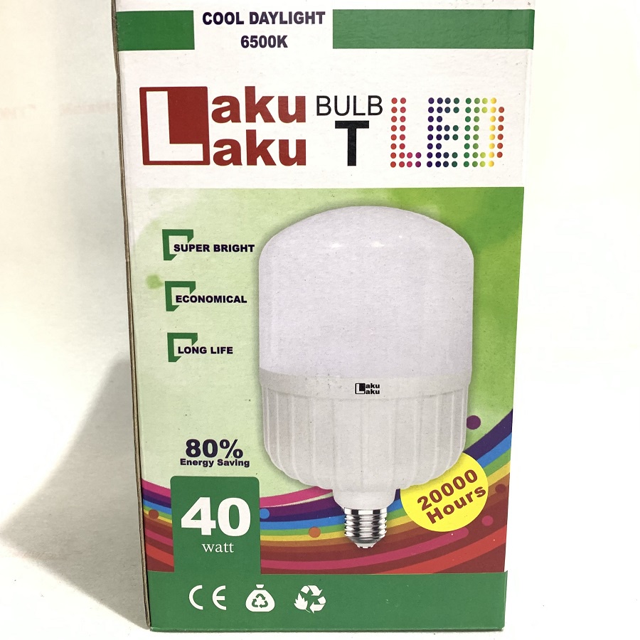 BOHLAM BOLA LAMPU LED 40W 40WATT 40 WATT LAKU LAKU HEMAT ENERGI LAMPU MURAH LAMPU KAPSUL CAPSULE