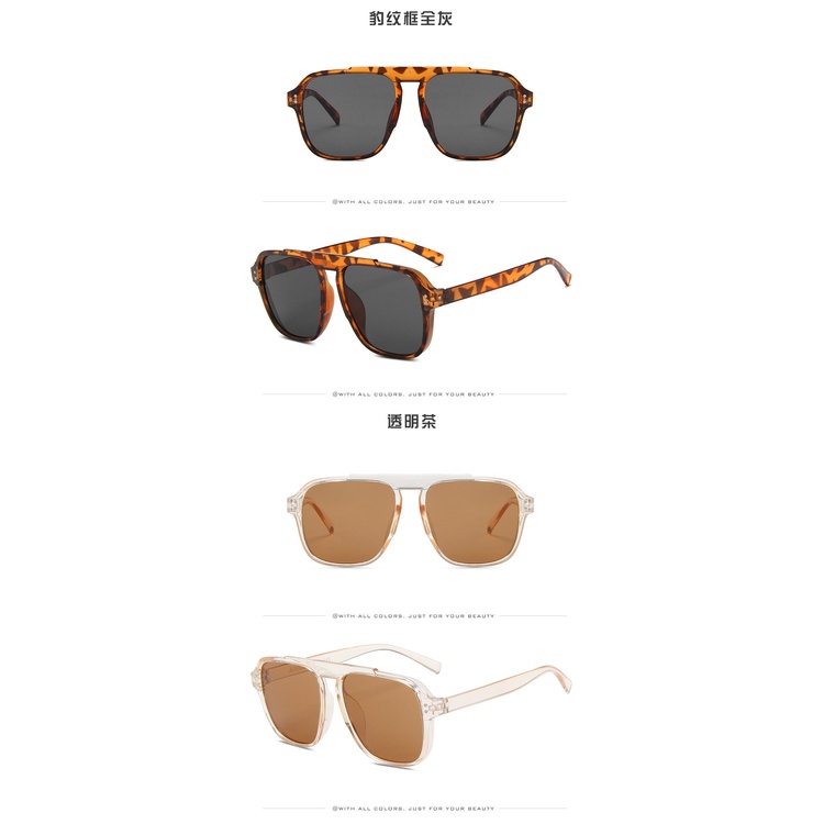 2020 New Korean Pilot Sun Glasses Retro Sunglasses Ins