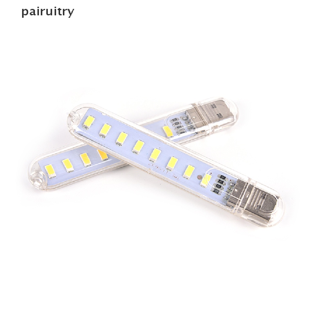 Prt Lampu Malam 8 LED Mini Portable USB Untuk PC / Laptop PRT