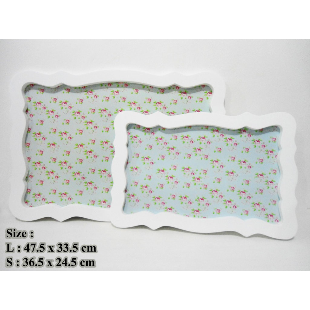 Nampan Kayu / Nampan Cantik / Nampan Motif