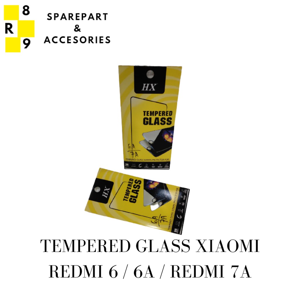 TEMPERED GLASS / TG XIAOMI REDMI 6A / 6 / REDMI 7A HX