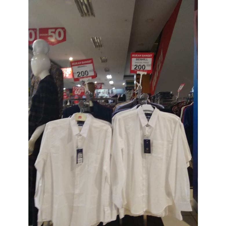 BENHILL kemeja polos dan flanel