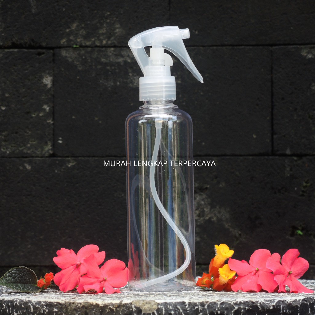 Botol Plastik Spray Trigger Br 250ml Natural