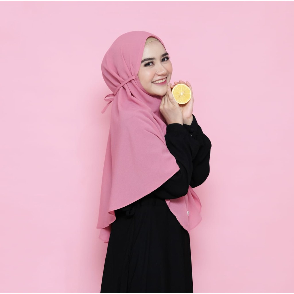 Bergo Maryam Hijab Bergo Kerudung Bergo Tali Diamond Hijab Instant | Hjb