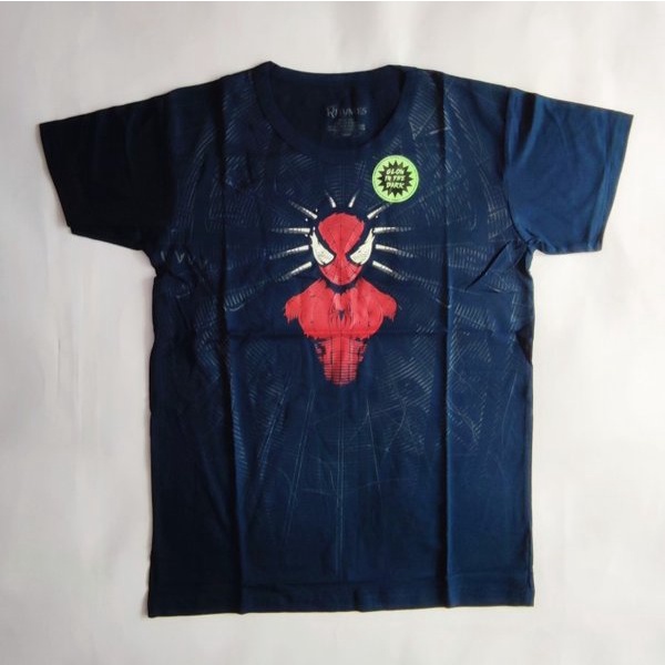 Kaos Anak Spiderman No Way Home Laki Laki Glow In The Dark Rhymes Baju