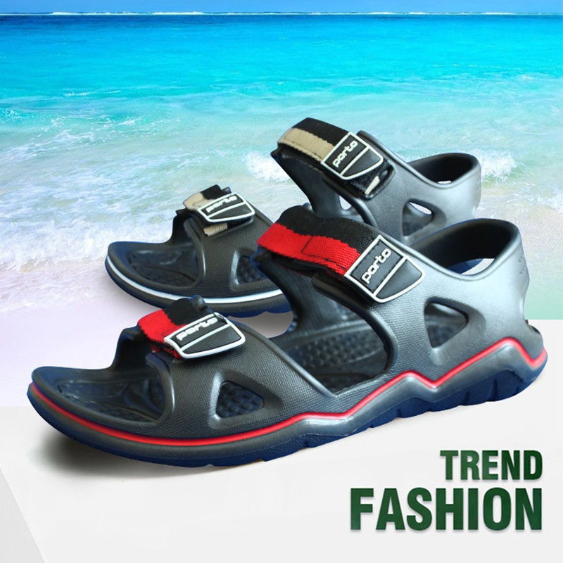 Sepatu Sandal Gunung Pria Tali Kuat Nyaman Ringan Porto-PLB 803M