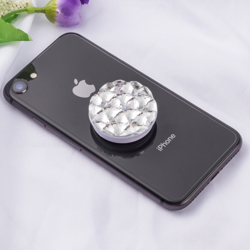 3D Popsocket Diamond Pop Socket / holder hp / pegangan belakang hp