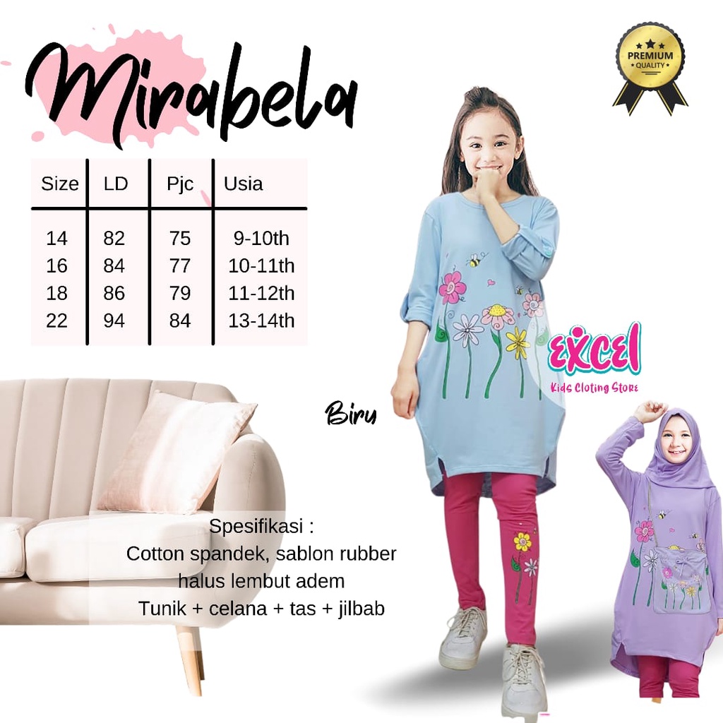 BAJU ANAK CEWEK TANGGUNG KEKINIAN TERBARU / SETELAN CELANA KULOT JEANS ANAK JUNIOR SET