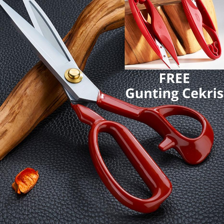 

Promo 12.12 Gunting Potong Bahan Kain High Quality PIN 8"/ 9"/ 10" ㄹ