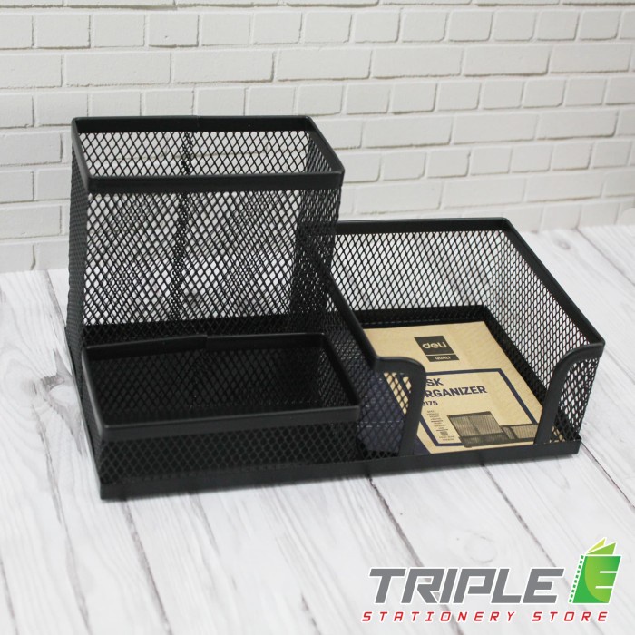 

Dijual Deli E9175 Tempat Alat Tulis-Mesh Desk Organizer 3 Comp Terlaris