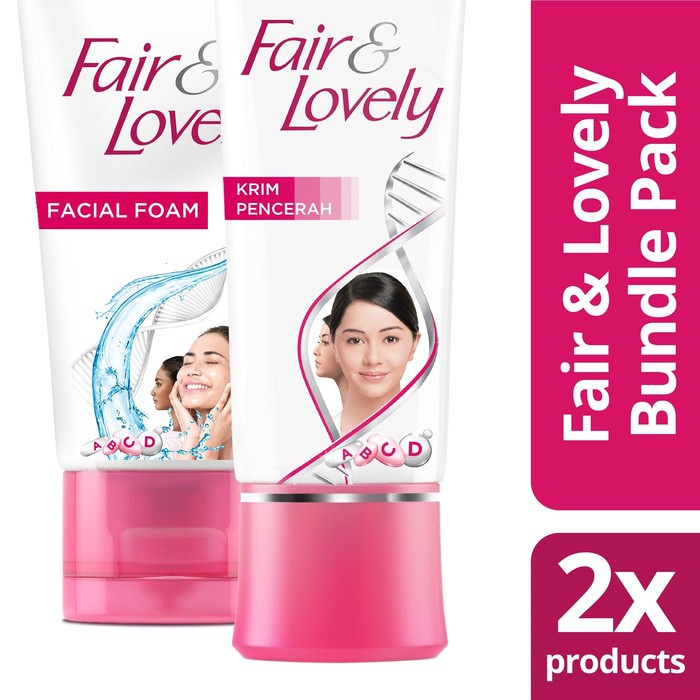 Fair & Lovely Multivitamin Cream 50gr & Multivitamin Facial Foam 100gr Unilever
