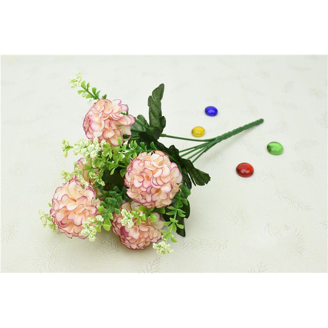 COD BUNGA DANDELION BUNGA TANGKAI PLASTIK BUNGA ARTIFISIAL BUNGA PAJANGAN BUNGA HIASAN BT9014-PEACH