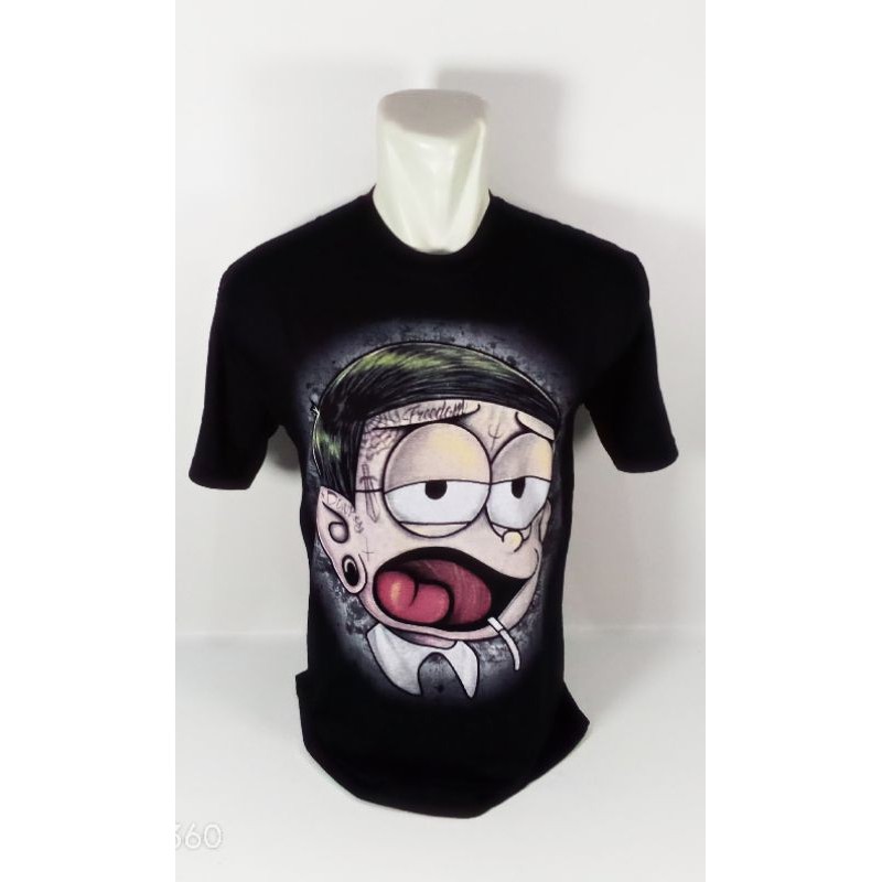 Kaos Doraemon Nobita Metal Baju Doraemon