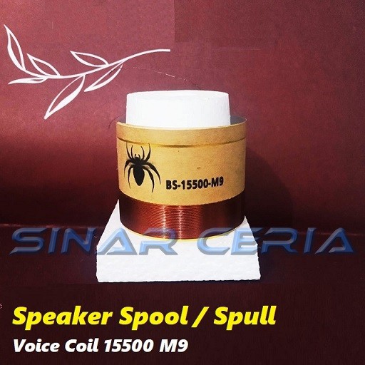 Spull / Voice Coil / Spol / Spool Speaker 15 Inch Black Spider BS-15500-M9
