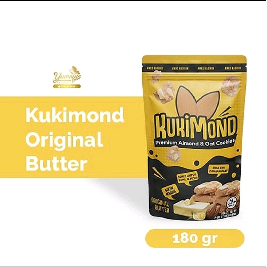 KUKIMOND Premium Almond &amp; Oat Cookies