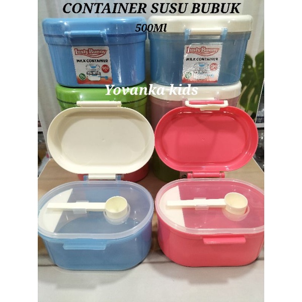 Tempat Penyimpanan Susu Bubuk 500Ml/Milk Container Lusty Bunny BPA Free