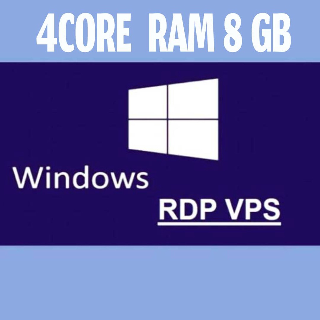 RDP/VPS 8GB RAM 4 Core SINGAPORE Bergaransi