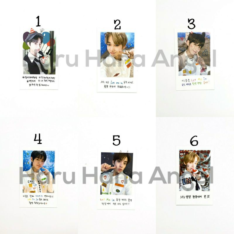 [READY | SHARING TRADING CARD SPECIAL VER] ENHYPEN - [EN CONNECT]