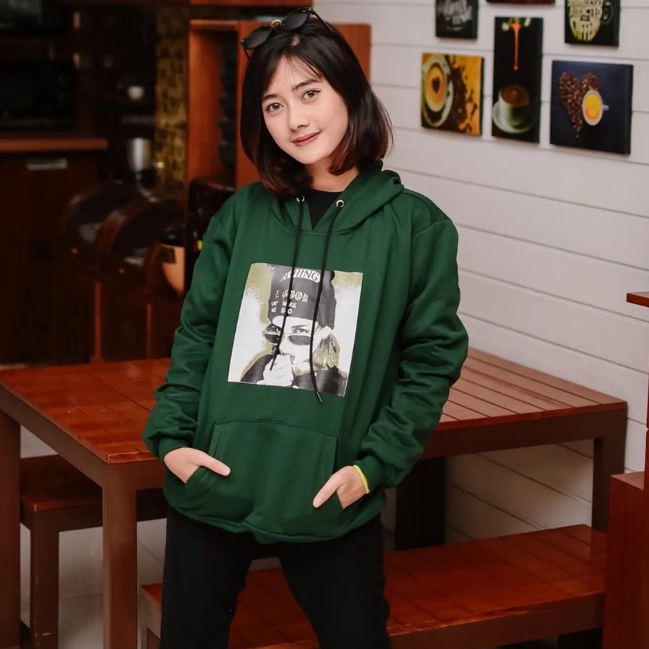 Hoodie Moment Girls Atasan Motif Moment Girls Gaya Kekinian