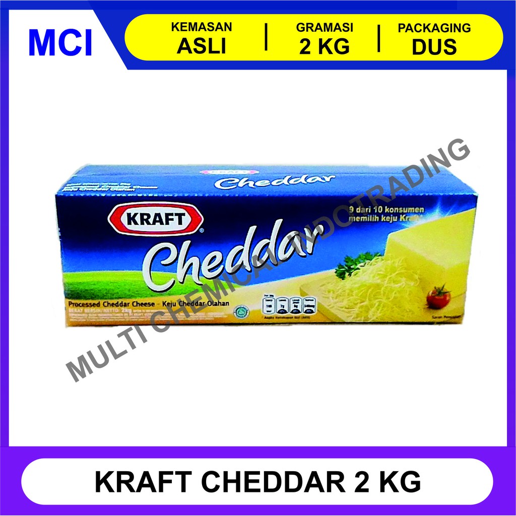 

KEJU KRAFT CHEDDAR - 2 KG