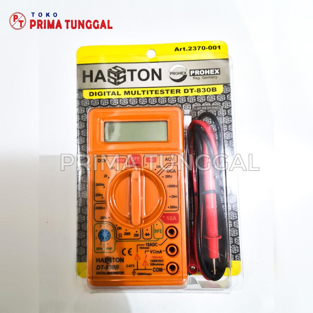 Multitester Digital Hasston Prohex Multi Tester DT-830B
