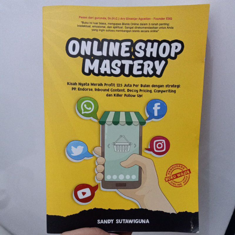 [PRELOVED] BUKU ONLINE SHOP MASTERY