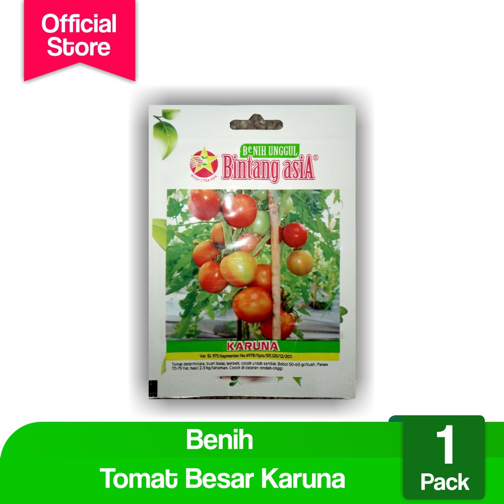 Benih Tomat Karuna (Bintang Asia)
