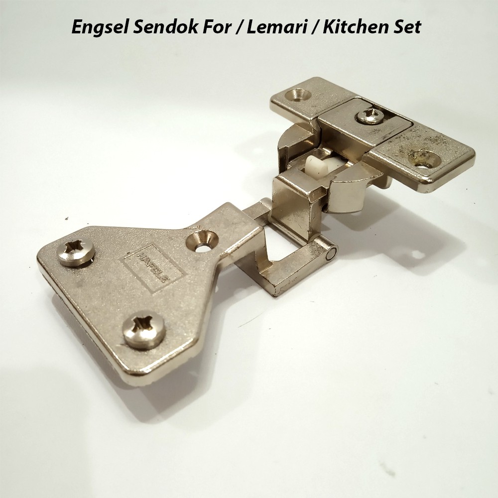 Engsel Sendok Mini 26 mm isi (1 pcs)/Engsel Pintu Lemari / ENGSEL LEMARI KITCHEN SET / Rak Minimalis